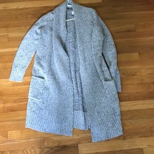 Grey cardigan